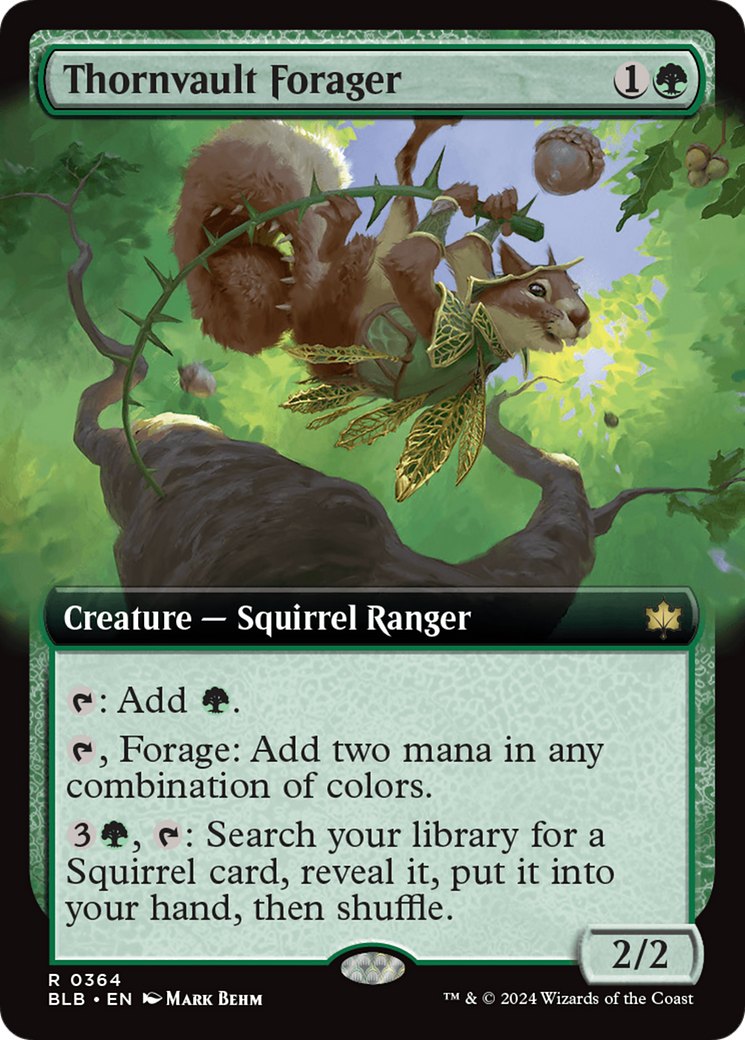 Thornvault Forager Card Image