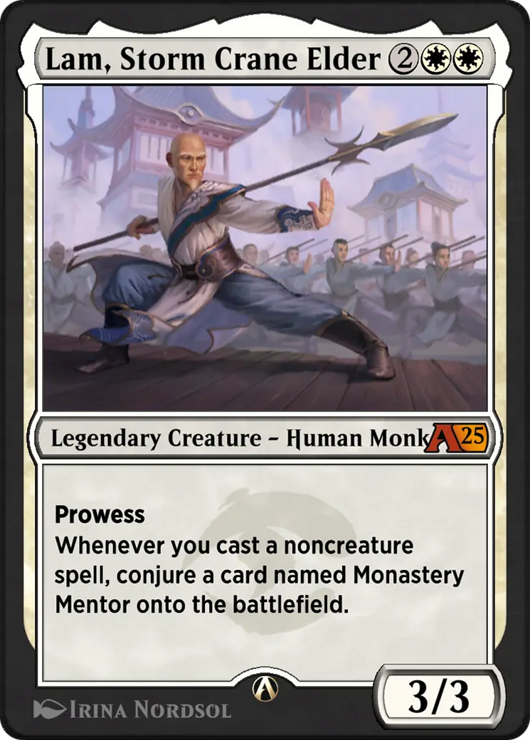Lam, Storm Crane Elder Card Image