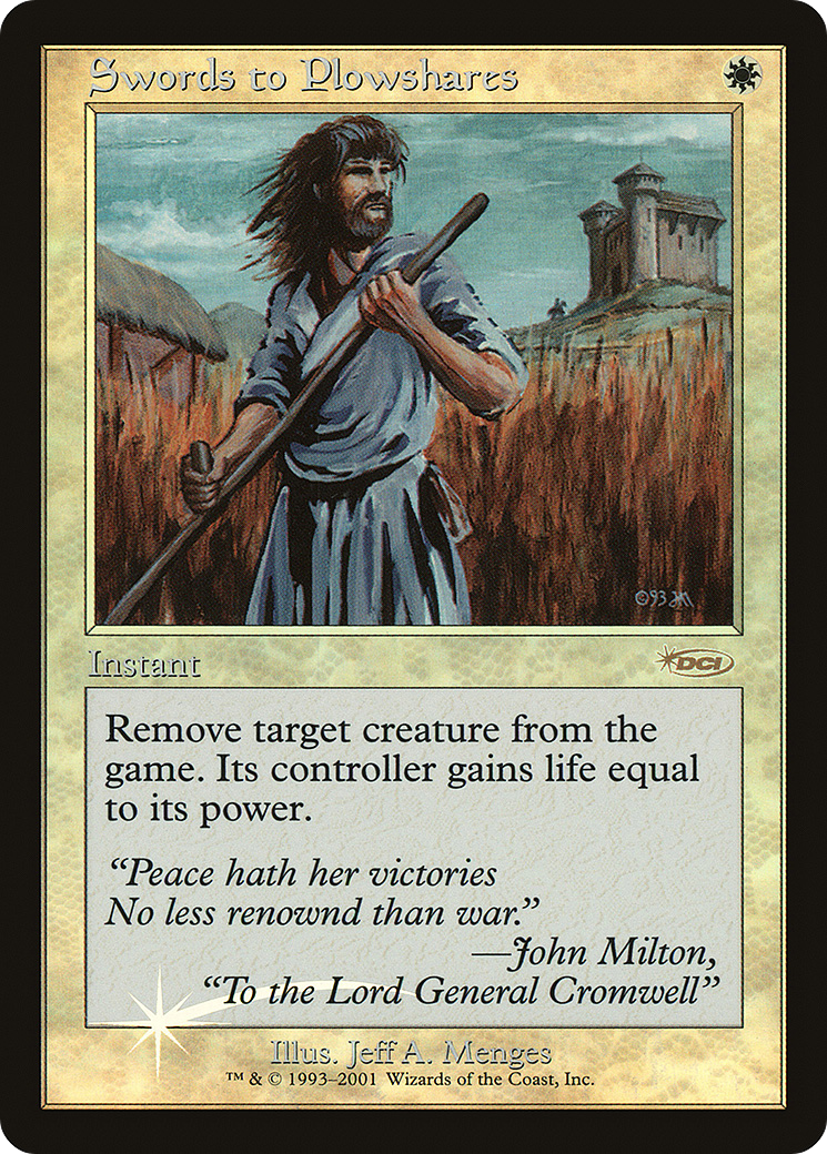 Swords to Plowshares Card Image