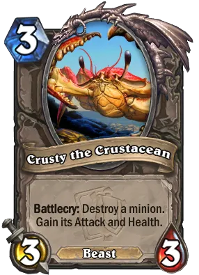 Crusty the Crustacean Card Image