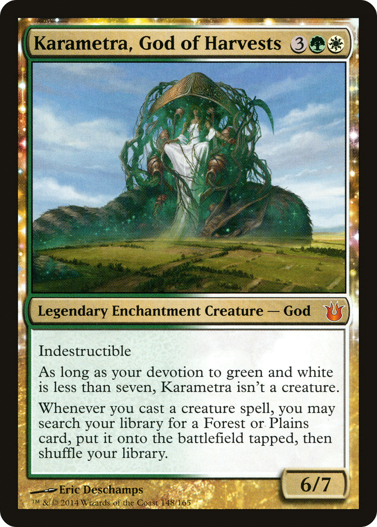 Karametra, God of Harvests Card Image