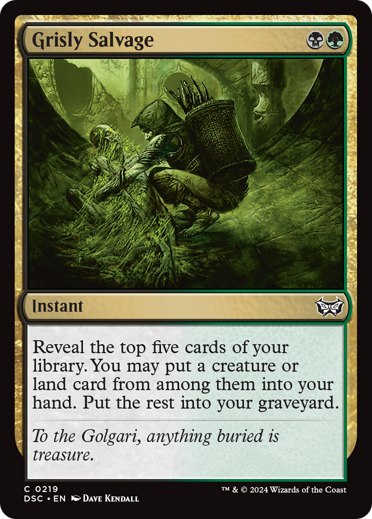 Grisly Salvage Card Image