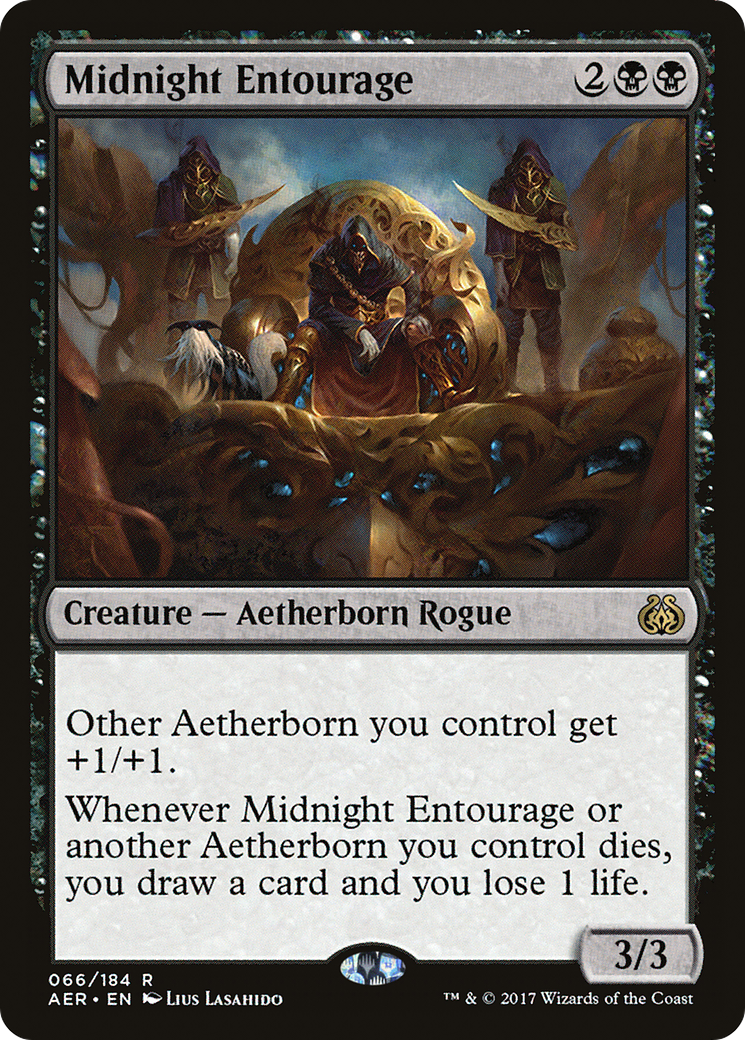 Midnight Entourage Card Image