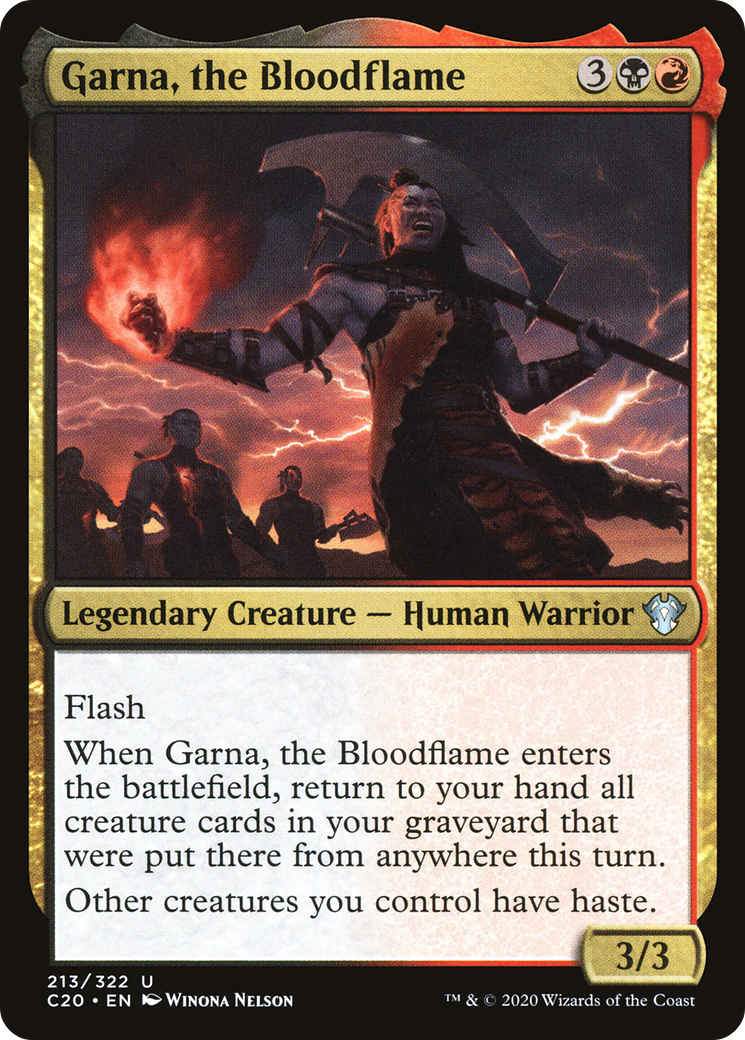 Garna, the Bloodflame Card Image