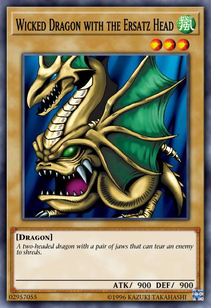 Wicked Dragon with the Ersatz Head Card Image