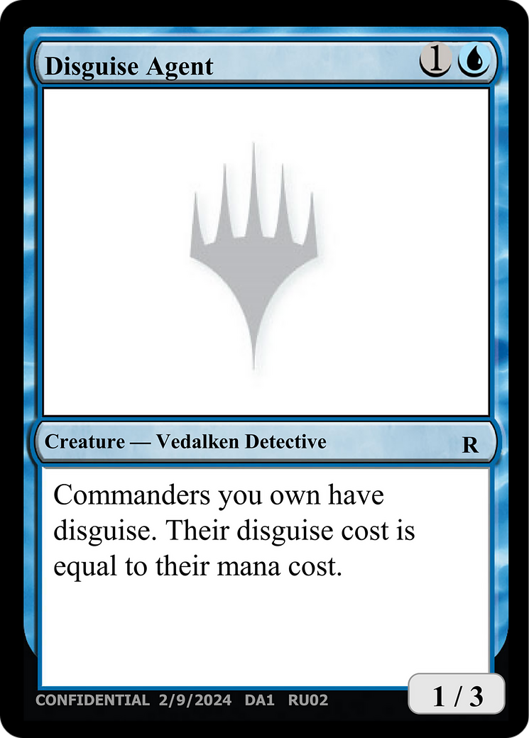 Disguise Agent Card Image