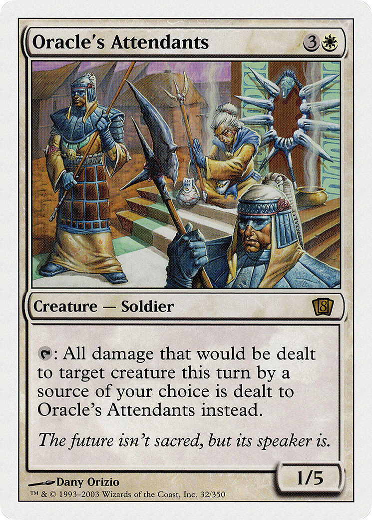Oracle's Attendants Card Image