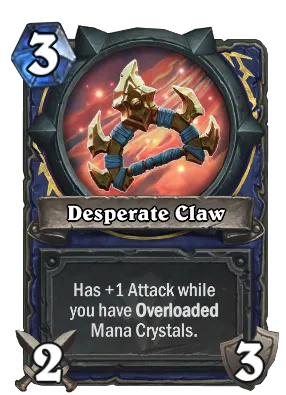 Desperate Claw Card Image