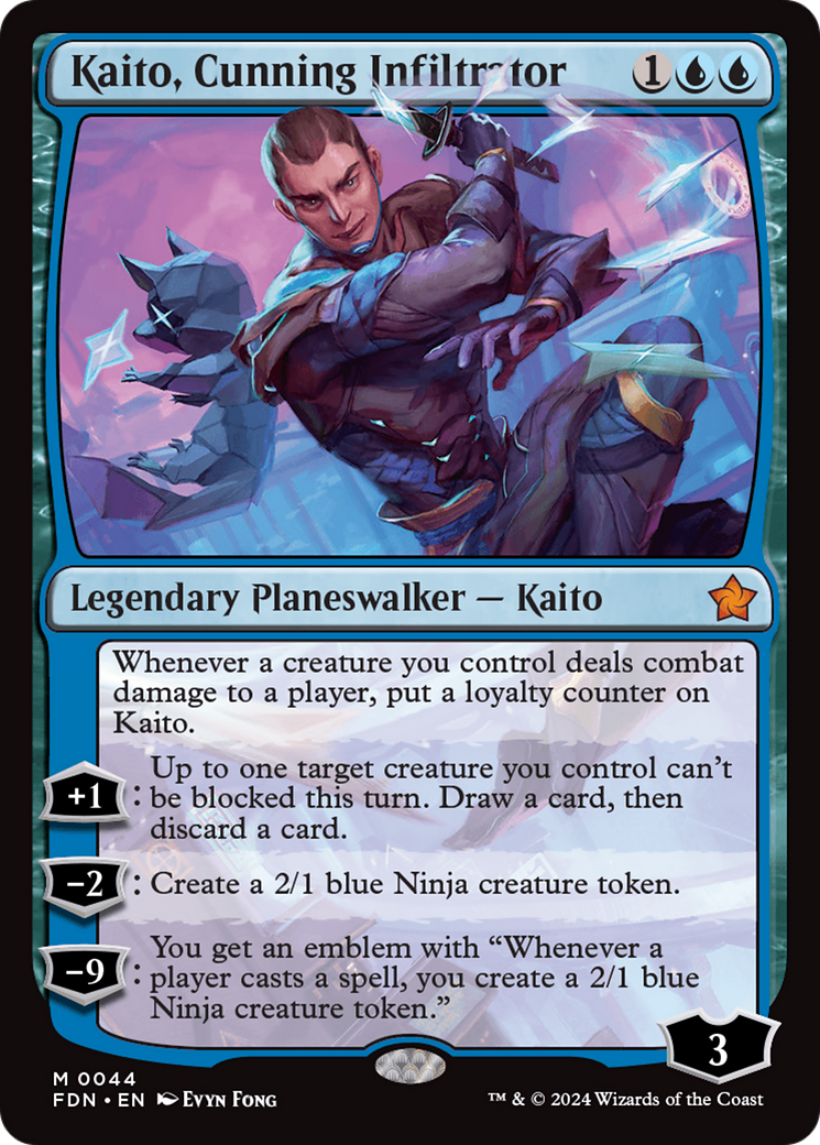 Kaito, Cunning Infiltrator Card Image