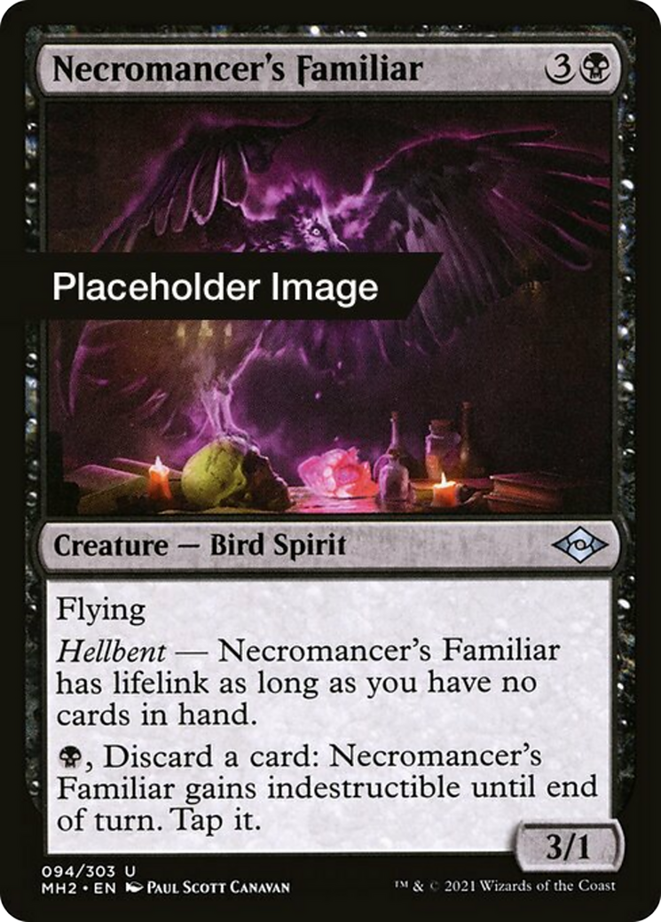 Necromancer's Familiar Card Image