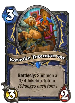 Karaoke Totemcarver Card Image