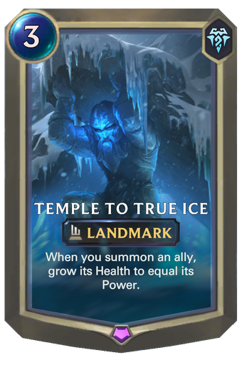 Temple to True Ice Card Image
