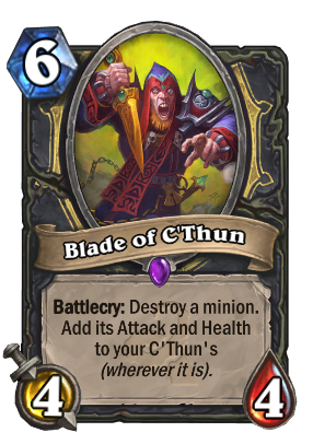 Blade of C'Thun Card Image
