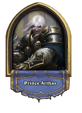 Prince Arthas Card Image