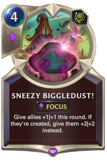 Sneezy Biggledust! Card Image