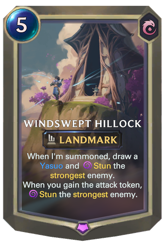 Windswept Hillock Card Image