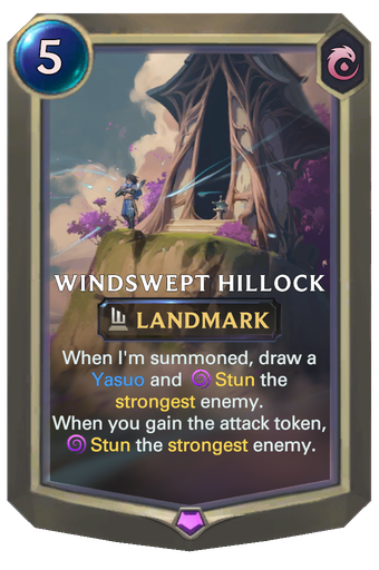 Windswept Hillock :: Legends of Runeterra Card :: RuneterraFire