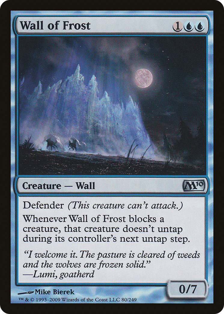 Wall of Frost Card Image