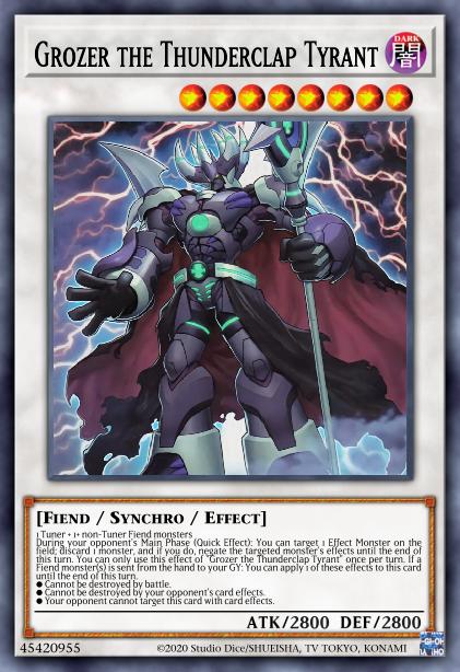 Groza, Tyrant of Thunder Card Image