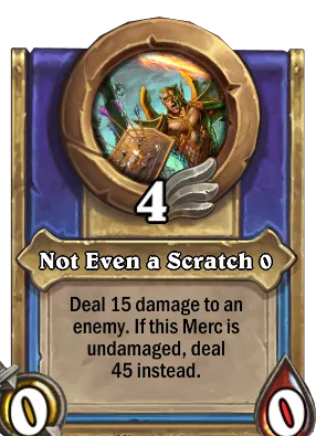 Not Even a Scratch {0} Card Image