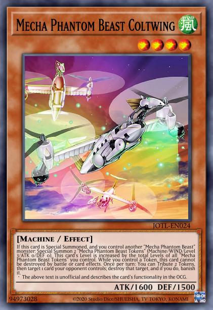 Mecha Phantom Beast Coltwing Card Image