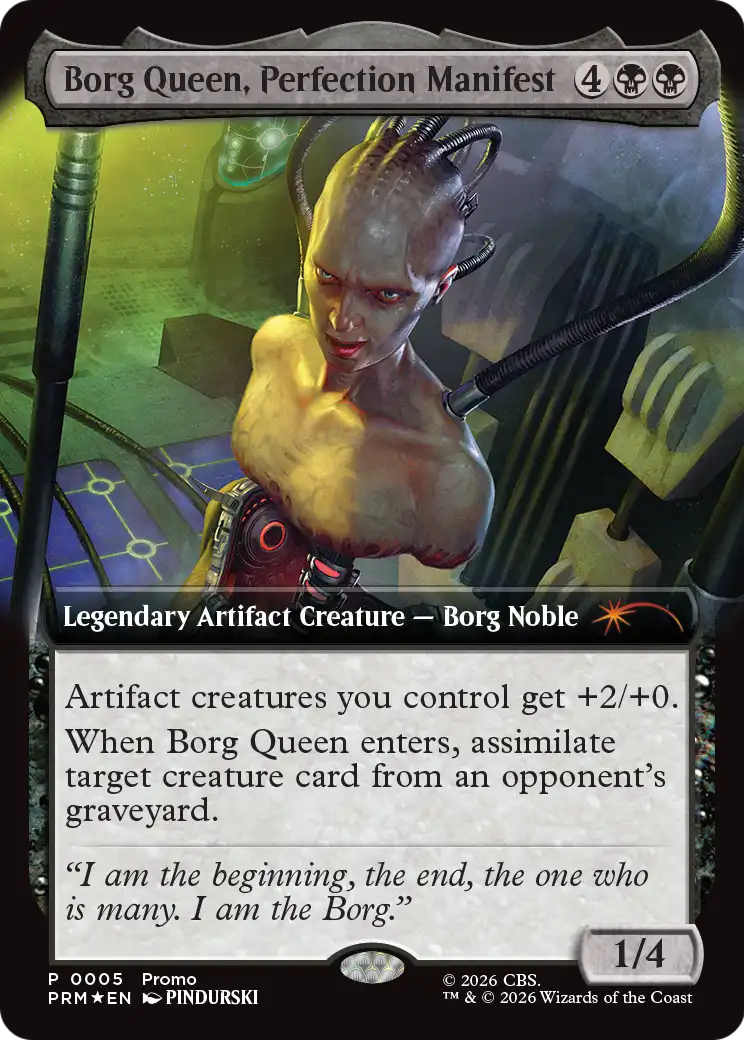 Borg Queen, Perfection Manifest
