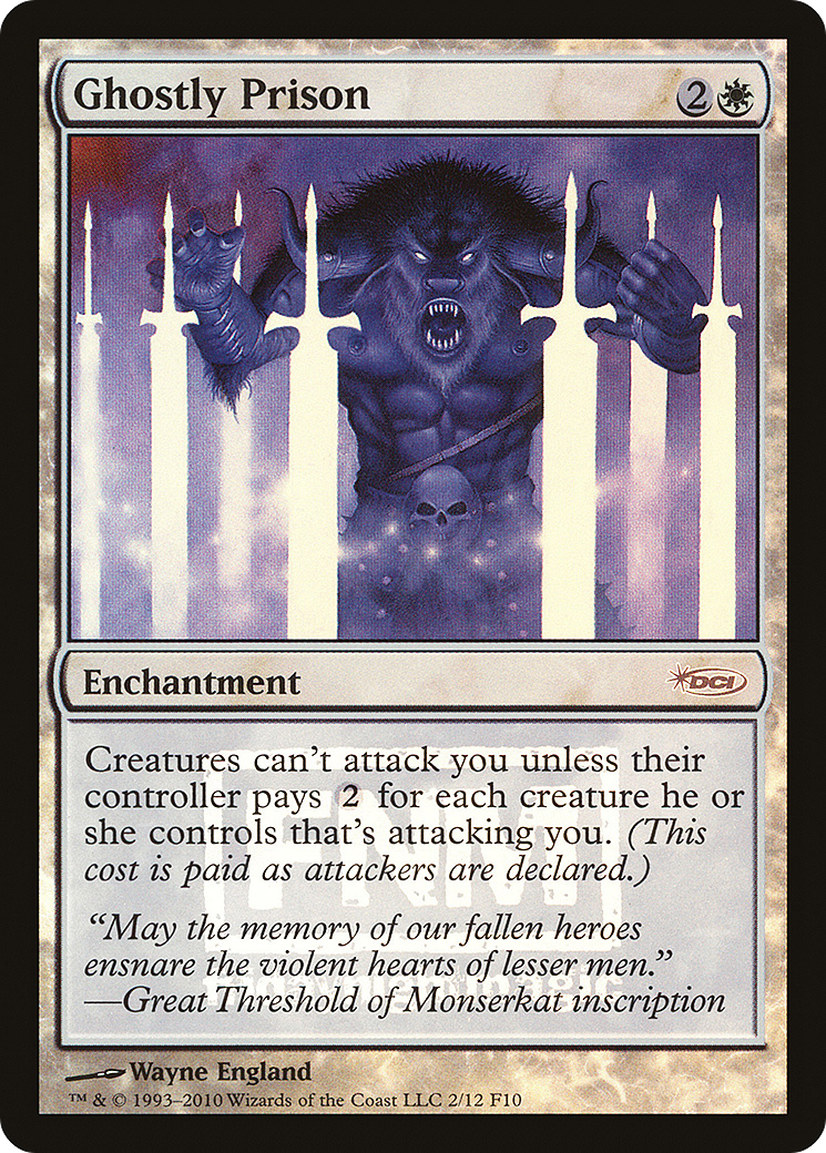 Ghostly Prison Card Image