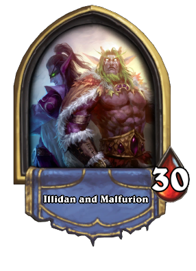 Illidan and Malfurion Card Image