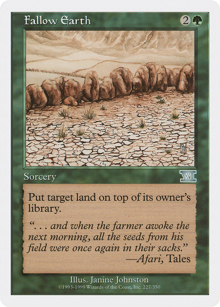 Fallow Earth Card Image