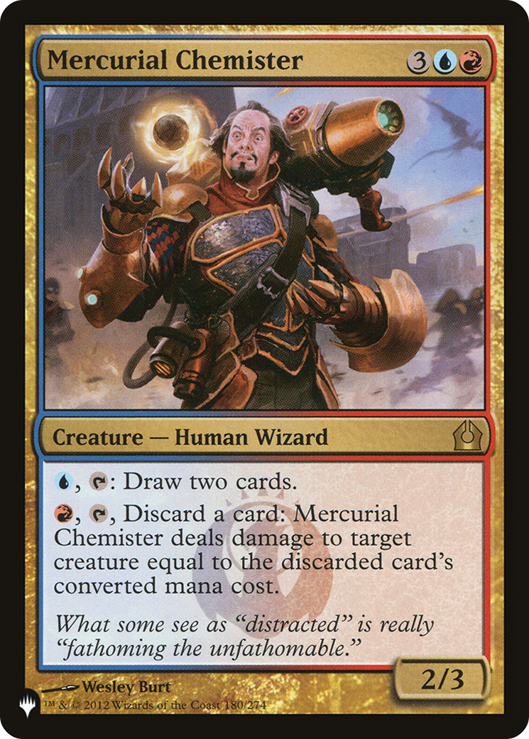 Mercurial Chemister Card Image