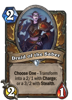 Druid of the Saber Card Image