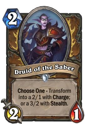 Druid of the Saber Card Image