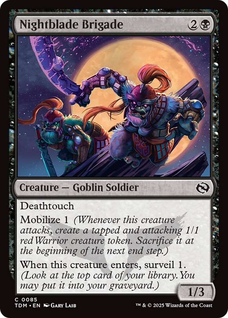 Nightblade Brigade Card Image