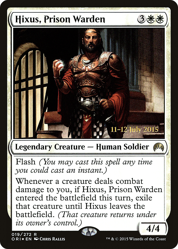 Hixus, Prison Warden Card Image