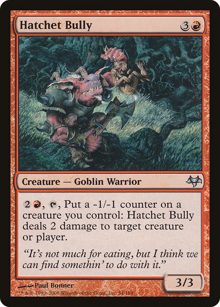 Hatchet Bully Card Image