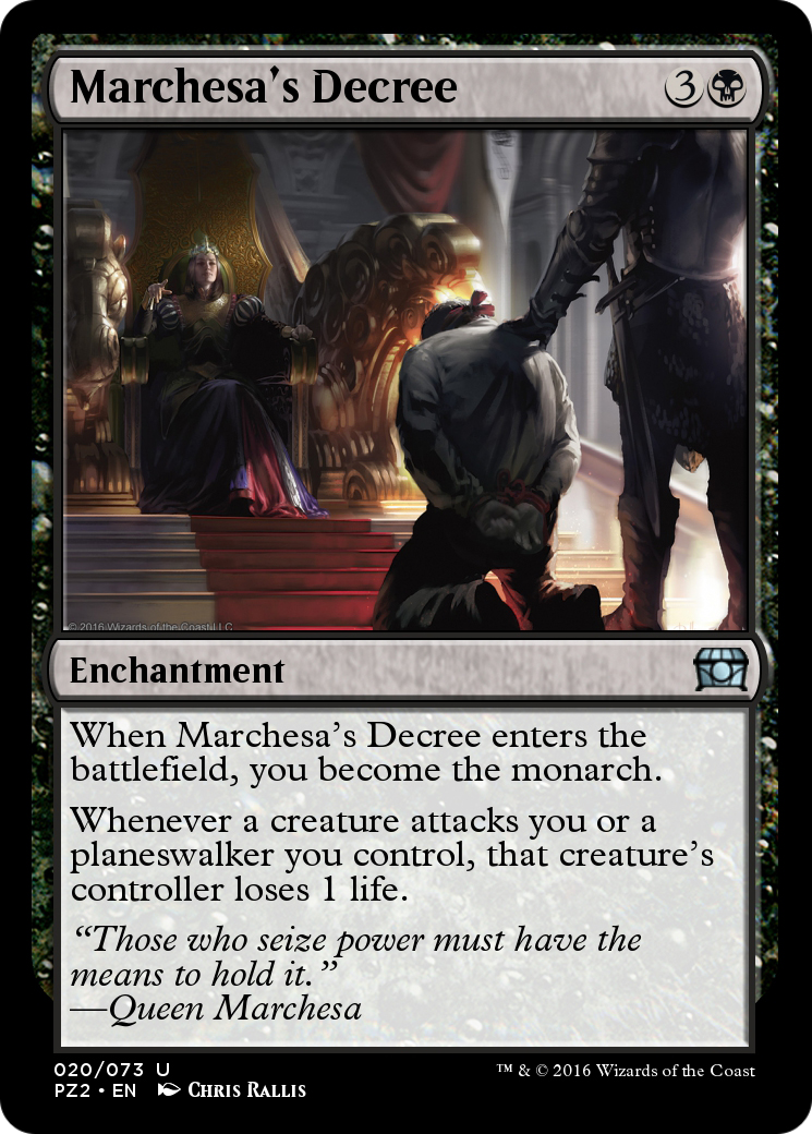 Marchesa's Decree Card Image