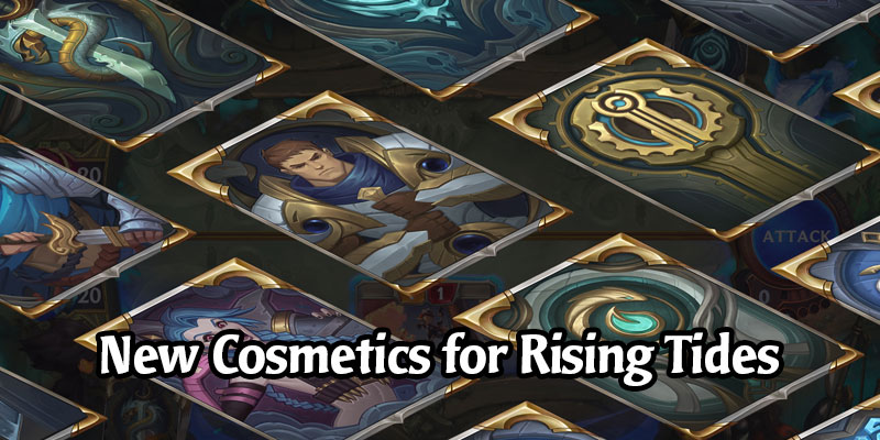 New In-Game Customization Announced for Rising Tides - New Boards, Guardians, Emotes, and Card Backs