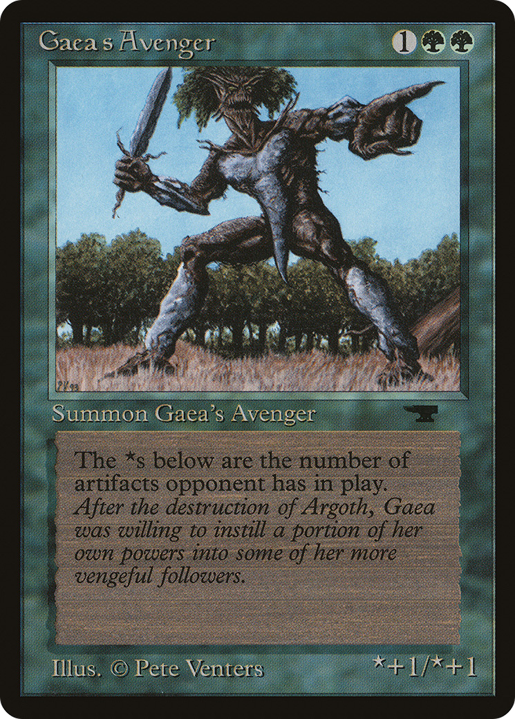 Gaea's Avenger Card Image