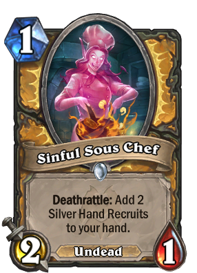 Sinful Sous Chef Card Image