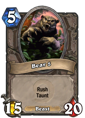 Bear {0} Card Image