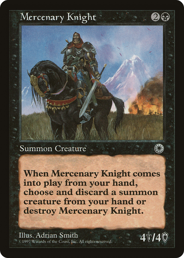 Mercenary Knight Card Image