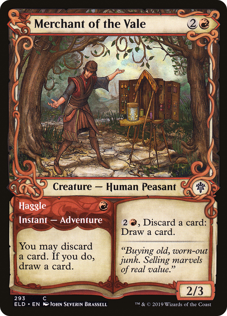 Merchant of the Vale // Haggle Card Image