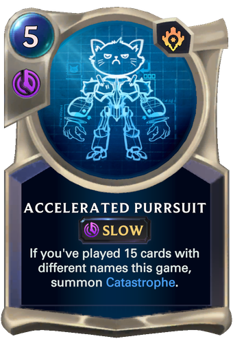 Accelerated Purrsuit Card Image