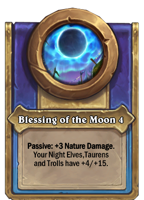 Blessing of the Moon 4 Card Image