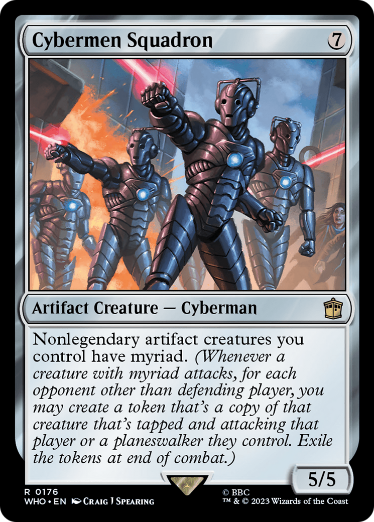 Cybermen Squadron Card Image