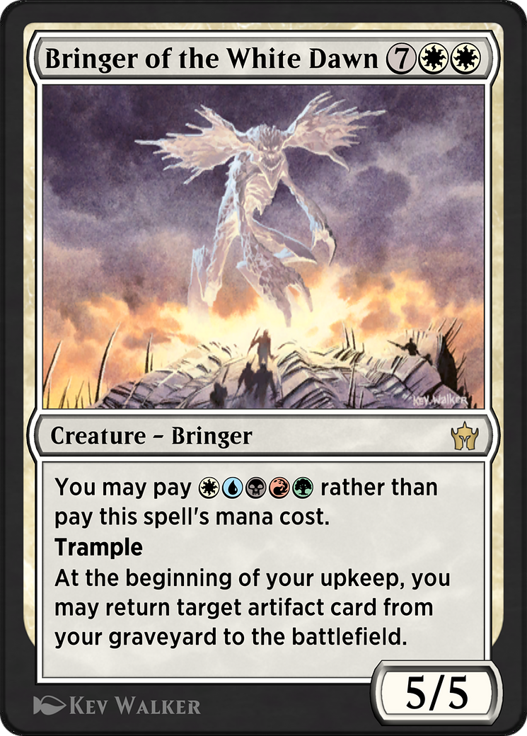 Bringer of the White Dawn Card Image