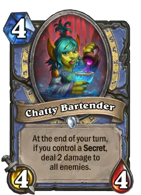Chatty Bartender Card Image