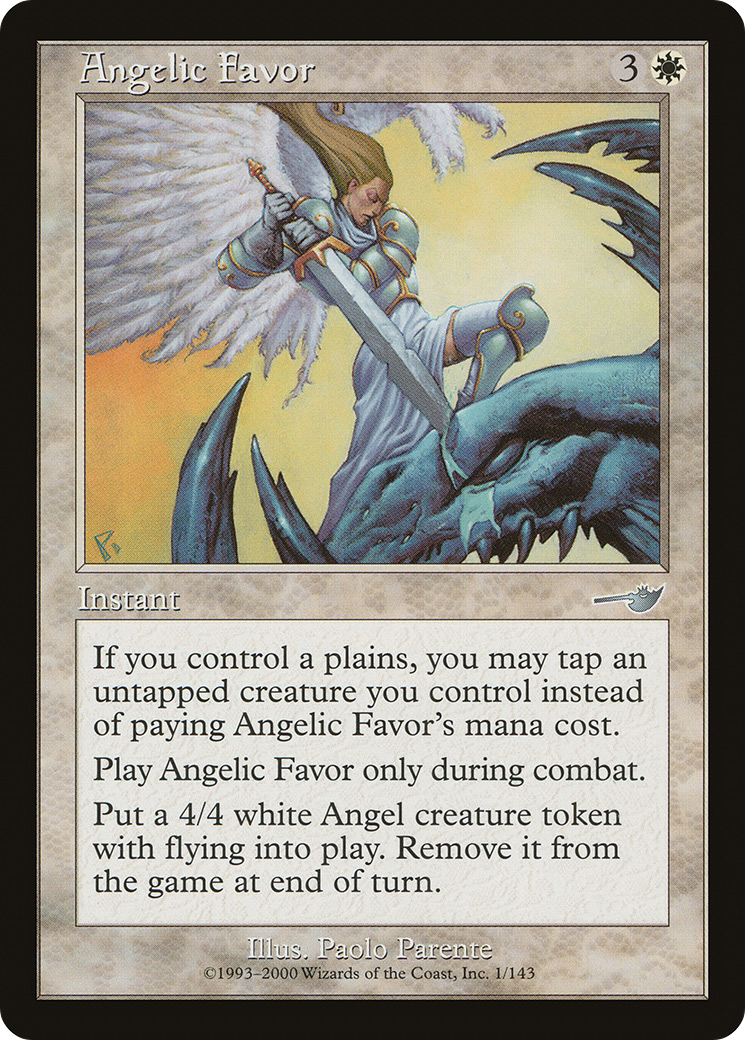 Angelic Favor Card Image