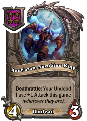 Anub'arak, Nerubian King Card Image