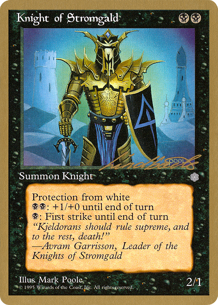 Knight of Stromgald Card Image